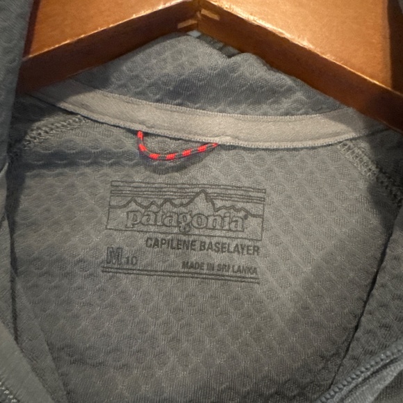 Patagonia Kids Capilene Midweight Baselayer Grey 1/4 Zip - Picture 4 of 4